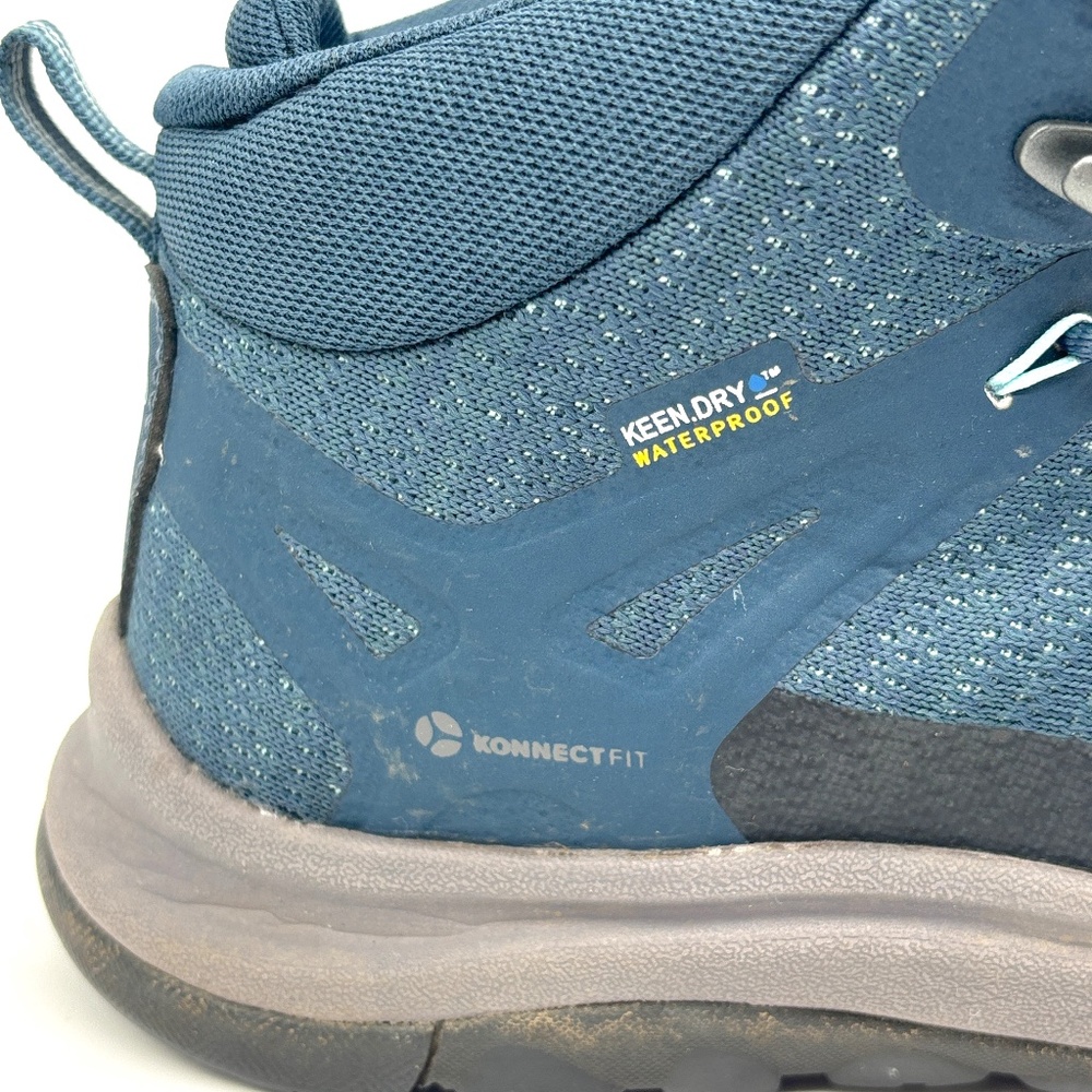 Keen Womens Terradora II KeenDry Waterproof Boots Blue Sz 7.5 Hiking READ - Picture 3 of 10